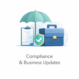 Compliance & Business Updates
